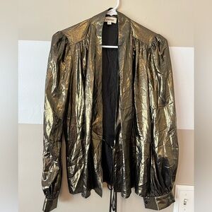 L’agance CARA WRAP BLOUSE SIZE XS